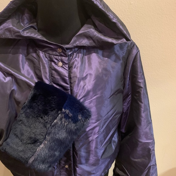 Vintage Rebecca Moses 100% Goose Down Jacket - Picture 3 of 8